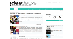 Desktop Screenshot of ideedeluxe.com